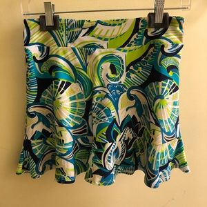 Jude Connally Courtney Skort in Fanfare Turquoise